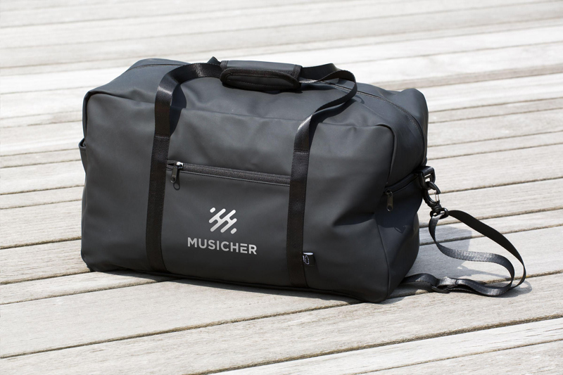 Recycled sports/travel bag 267624_001 (Black)