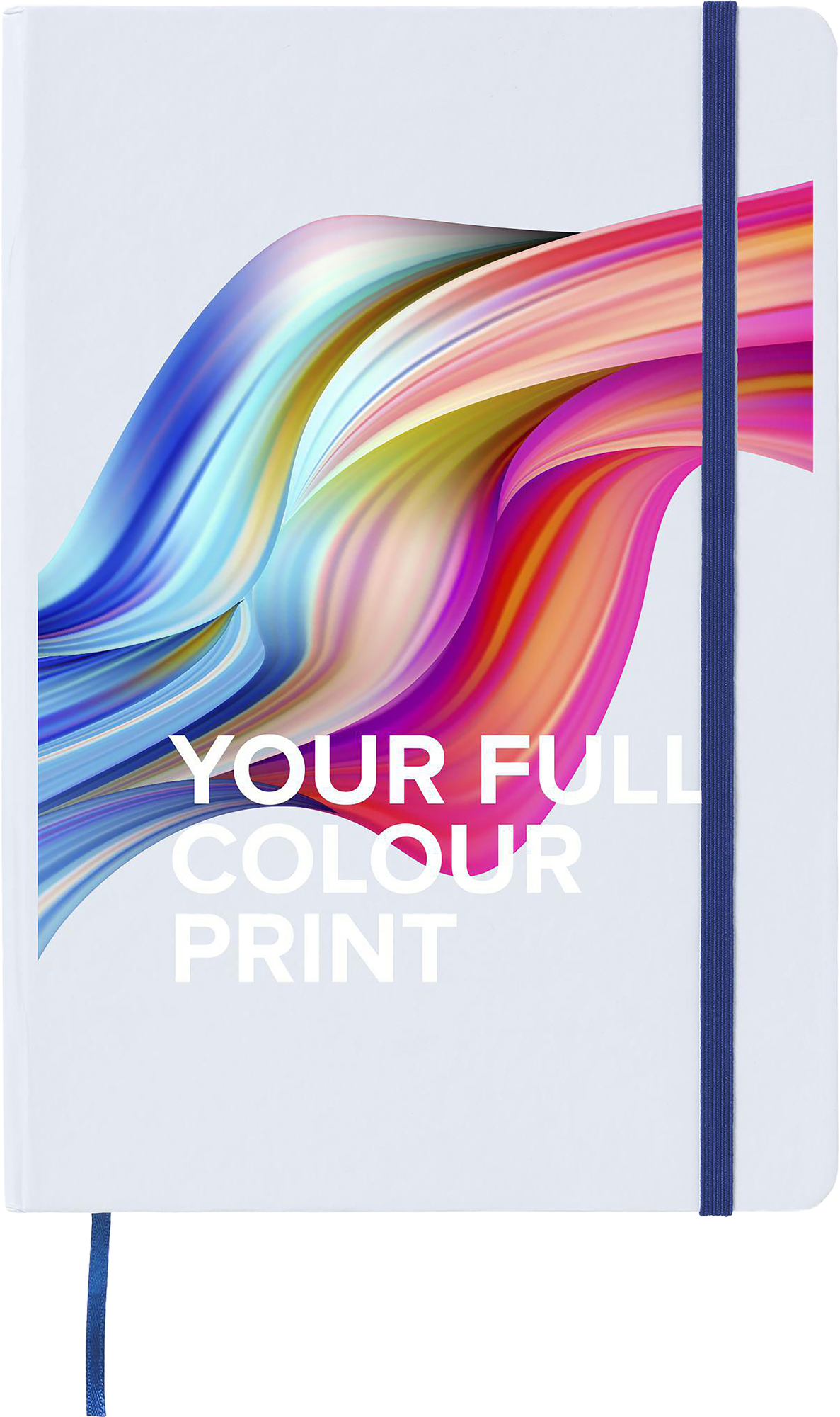 Picture of White cover notebook (approx A5)