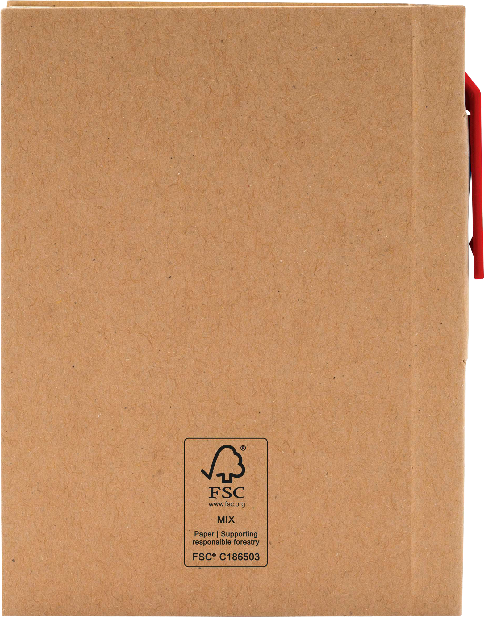 Picture of  Recycled mini notebook and pen (approx A7)