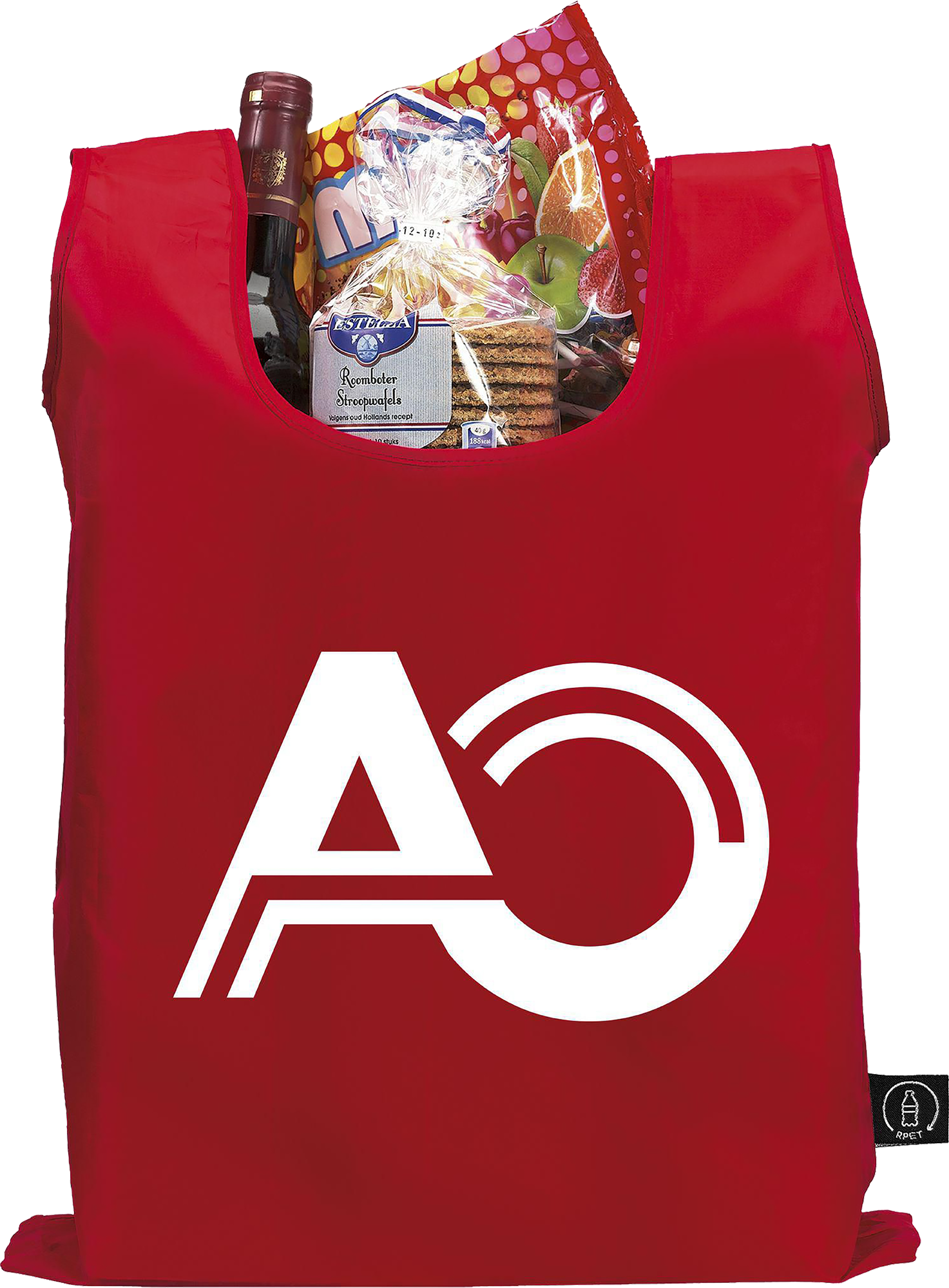 Picture of RPET foldable shopping bag