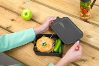 Brabantia Make & Take lunchbox (1.1L) 1489847_491 (Dark Grey)