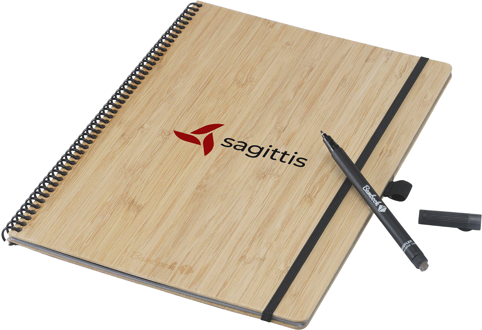 Picture of Bambook notebook with pen loop (approx A5)