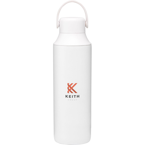 Recycled stainless steel double walled bottle (600ml)