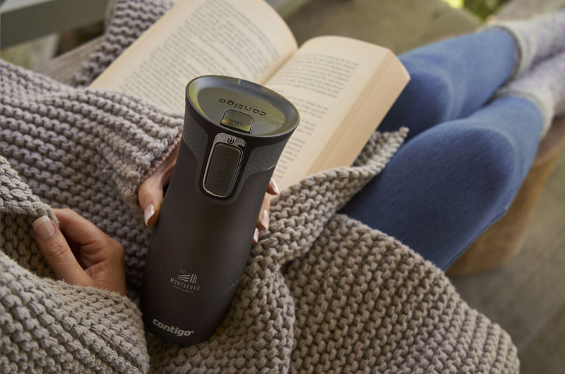 Contigo® double walled mug (470ml) 264972_411 (Gunmetal grey)