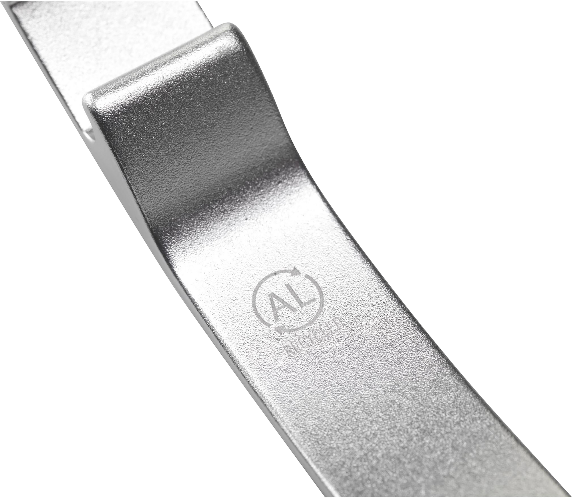 Picture of Recycled aluminium bottle opener keyring