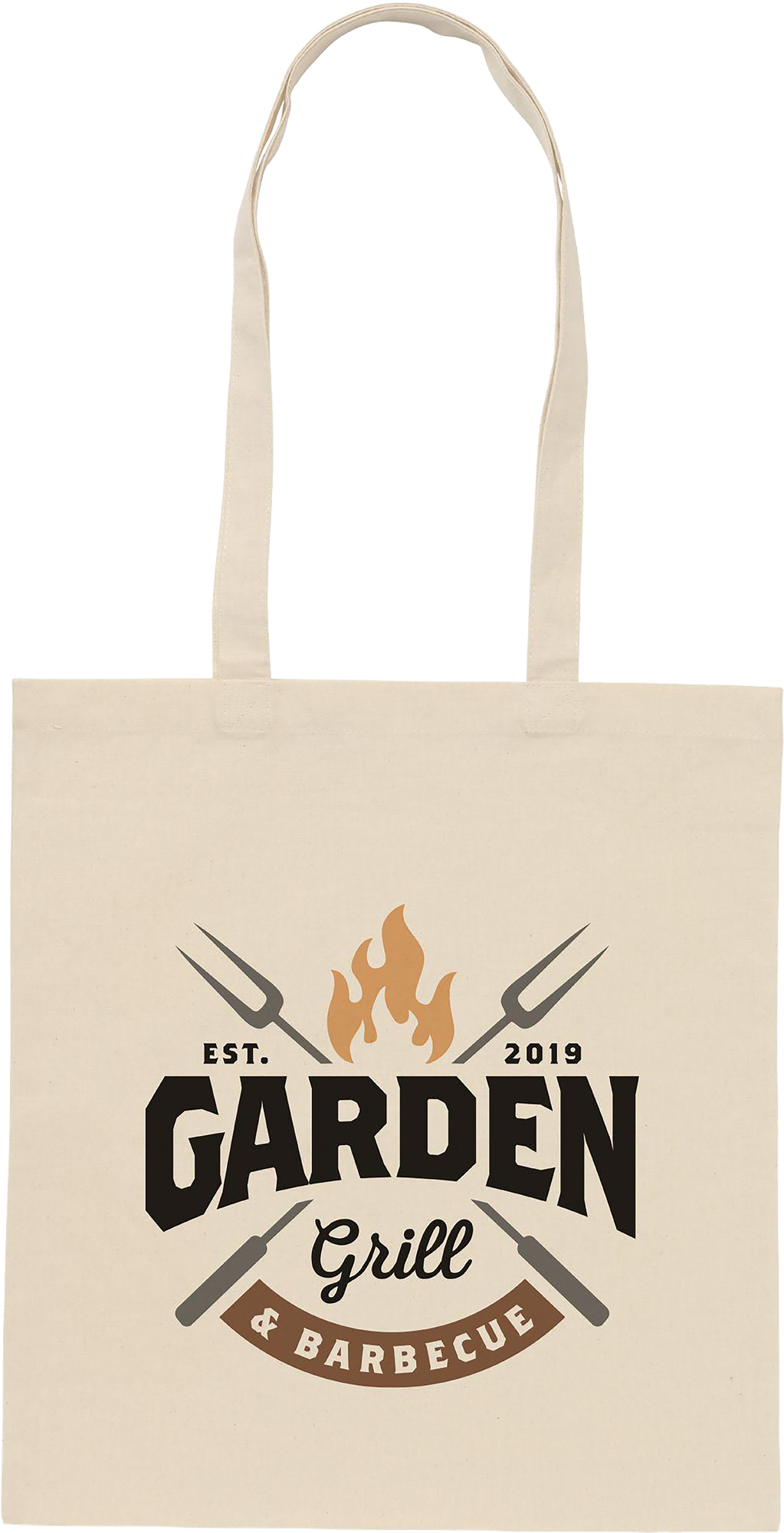 Picture of Long handle cotton shopper (180 gsm/5.3oz)