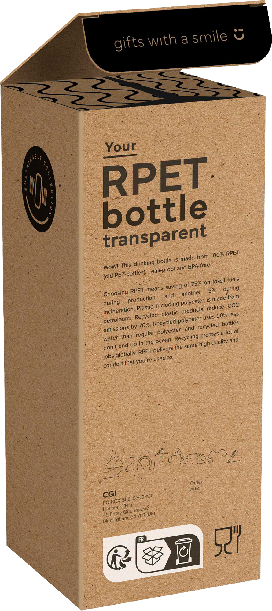 Picture of RPET bottle (500ml)