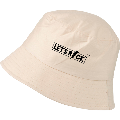 Cotton bucket hat made from recycled materials