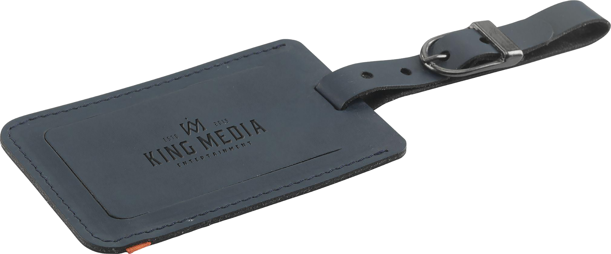 Picture of Made recycled leather luggage tag