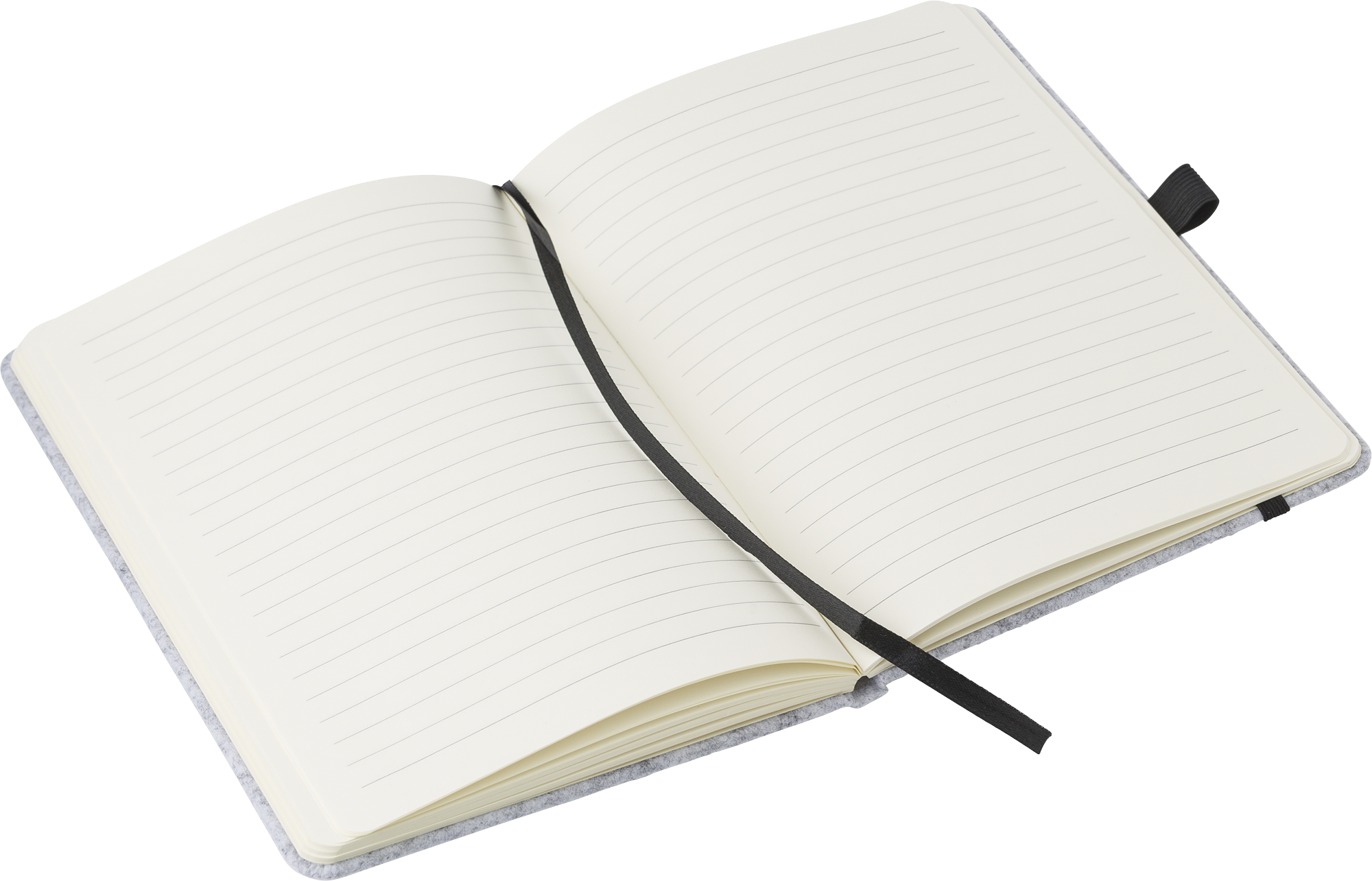 Picture of RPET felt notebook (A5)