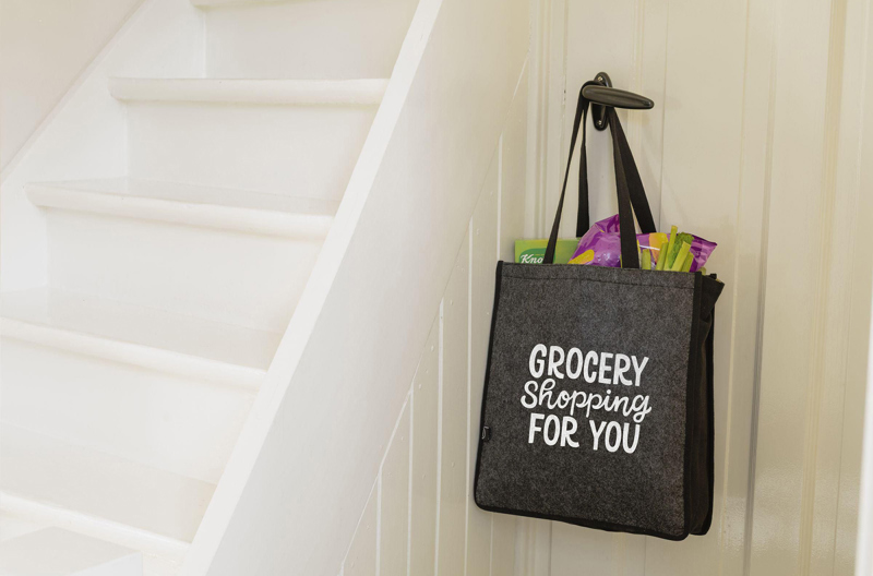 RPET felt shopper (320gsm/9.4oz) 263997_491 (Dark Grey)