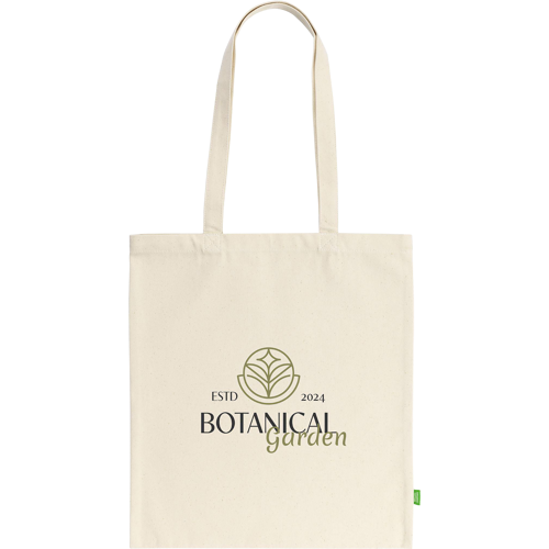 Organic canvas shopper (320gsm/9.43oz)