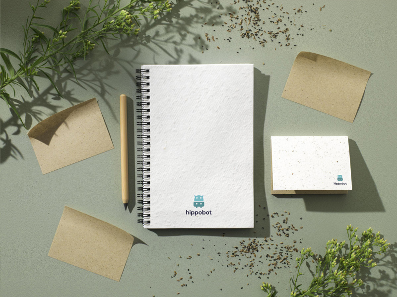 Seed paper notebook (approx. A5) 269100_002 (White)