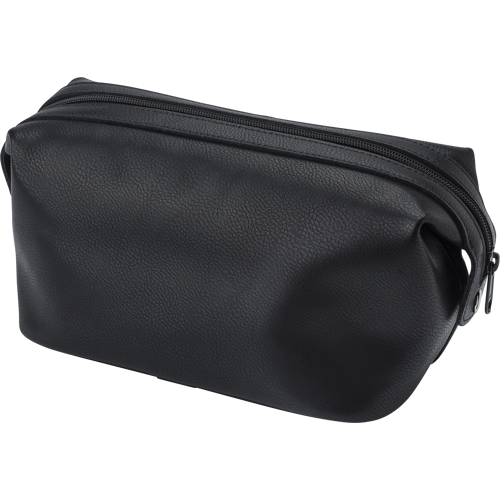 Leather toiletry bag