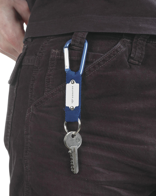 Carabiner hook & nylon strap 262266_005 (Blue)
