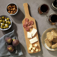 Bowls and Dishes - Pure wood - Wine bottle serving board 261201_945 (Wood)