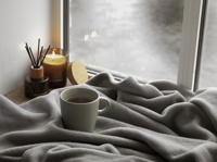 Wooosh recycled throw 265765_003 (Grey)