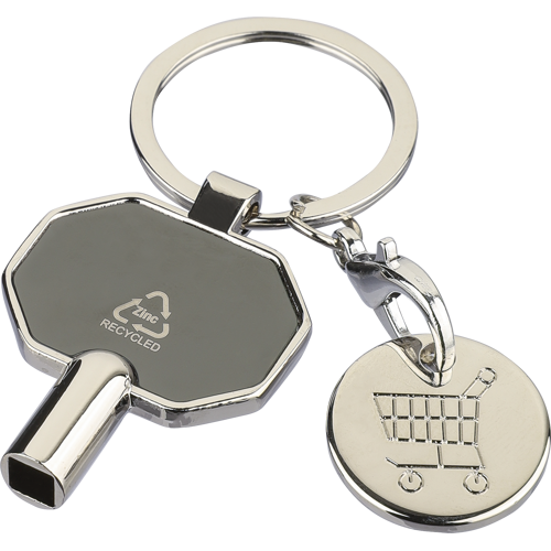 Recycled radiator keychain