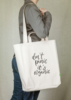  Organic cotton canvas bag (280gsm/8.2oz) 264931_604 (Ecru)