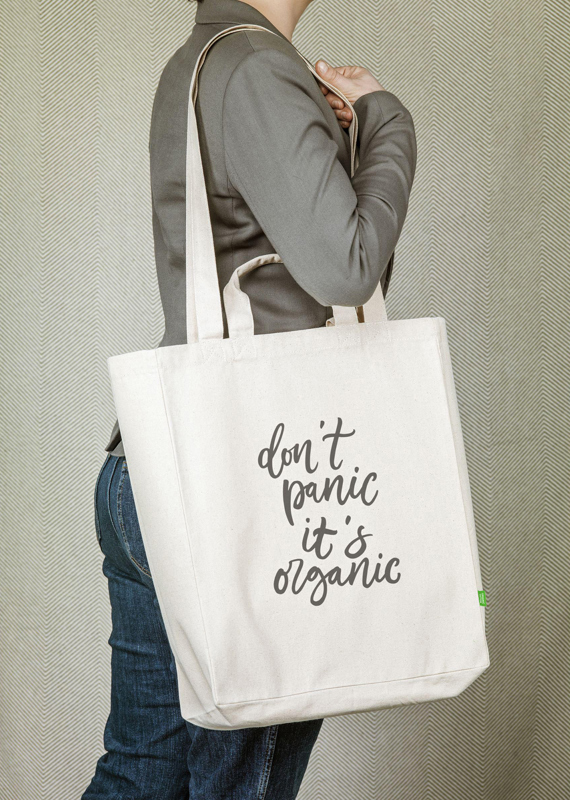  Organic cotton canvas bag (280gsm/8.2oz) 264931_604 (Ecru)