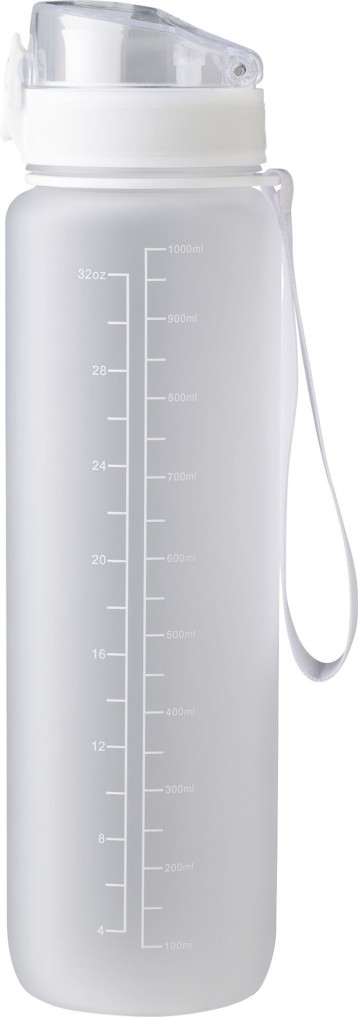 Picture of RPET bottle with time markings (1000ml)