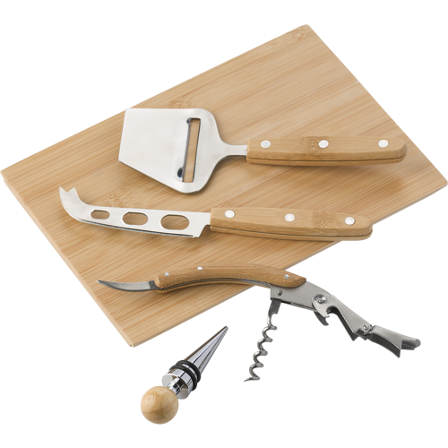 Cheese and wine set