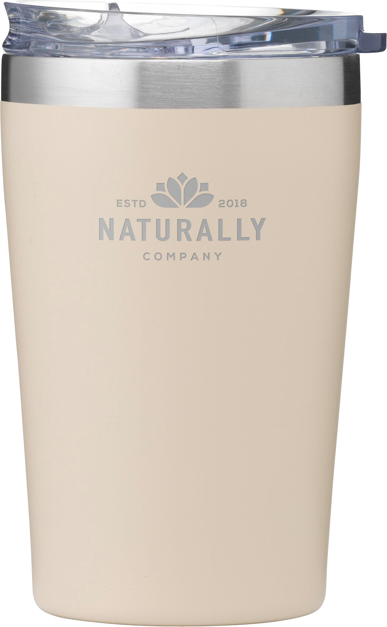 Picture of Recycled stainless steel travel mug (380ml)