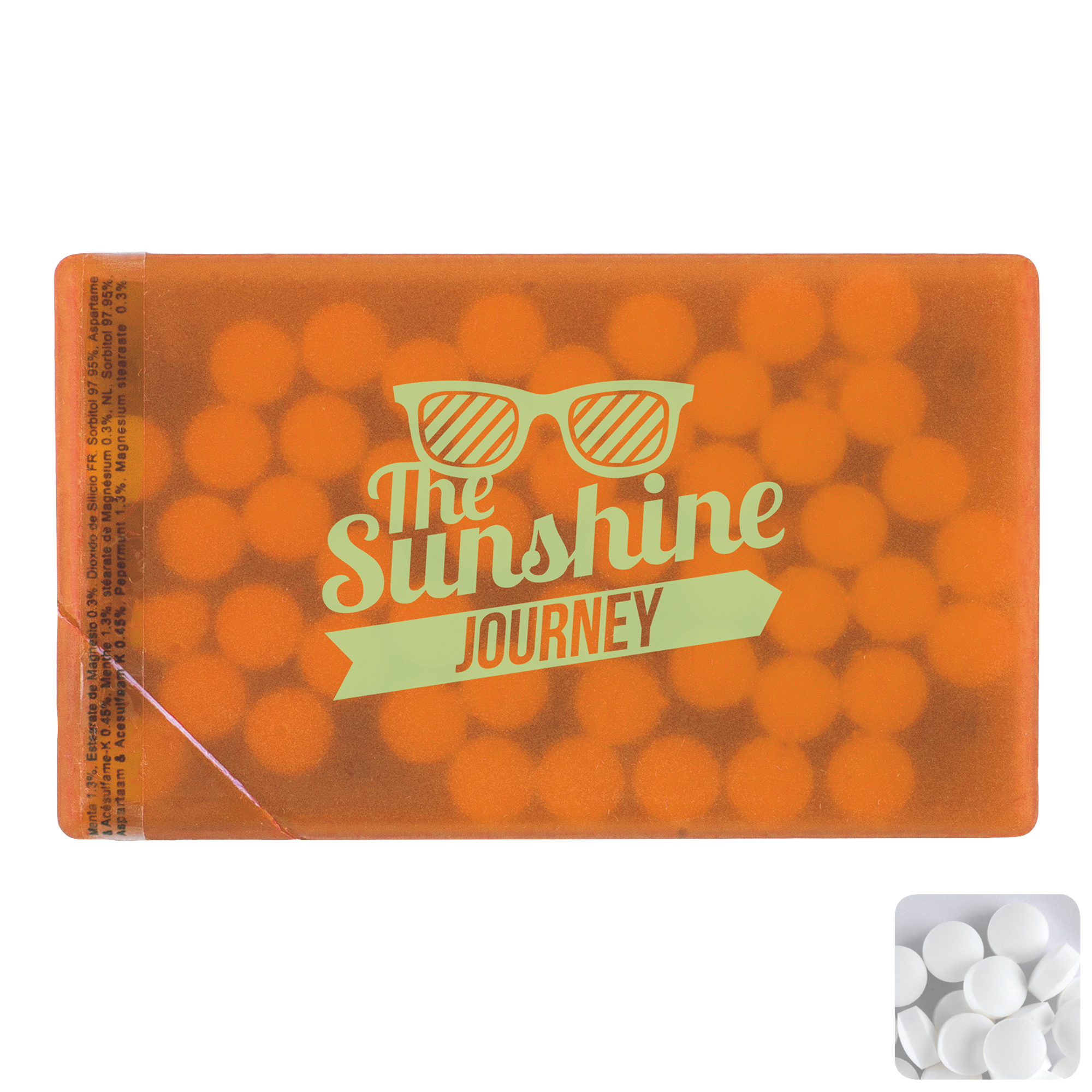 Picture of Mint card with sugar free mints