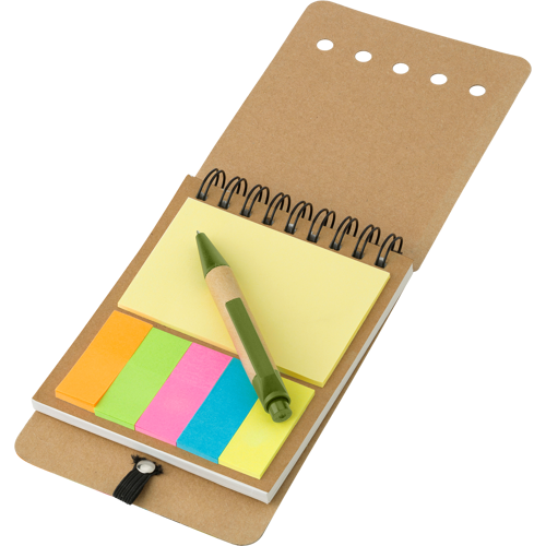 Wire bound notebook