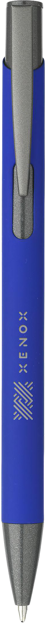Picture of Ebony soft touch recycled aluminium ballpen