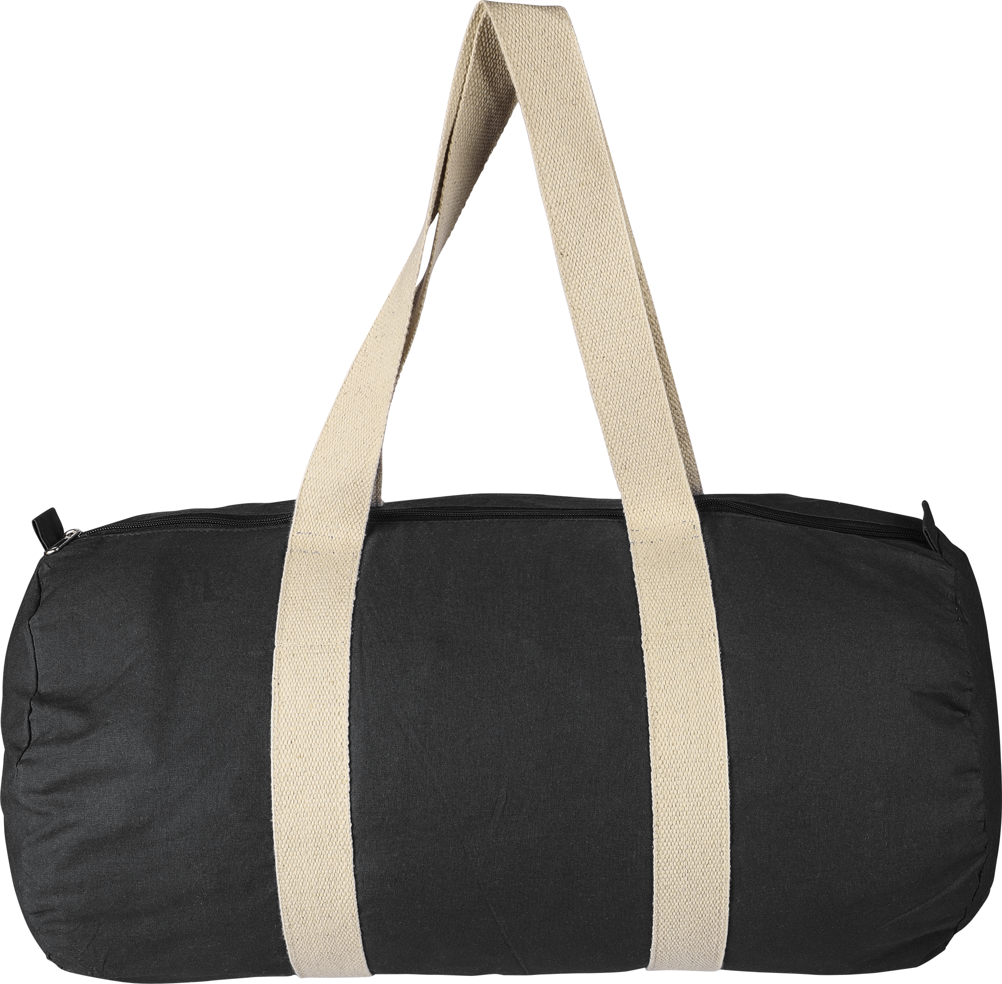 Picture of Oeko-Tex cotton barrel bag (180gsm/ 5.31oz)