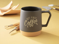 Ceramic mug (330ml) 262227_003 (Grey)