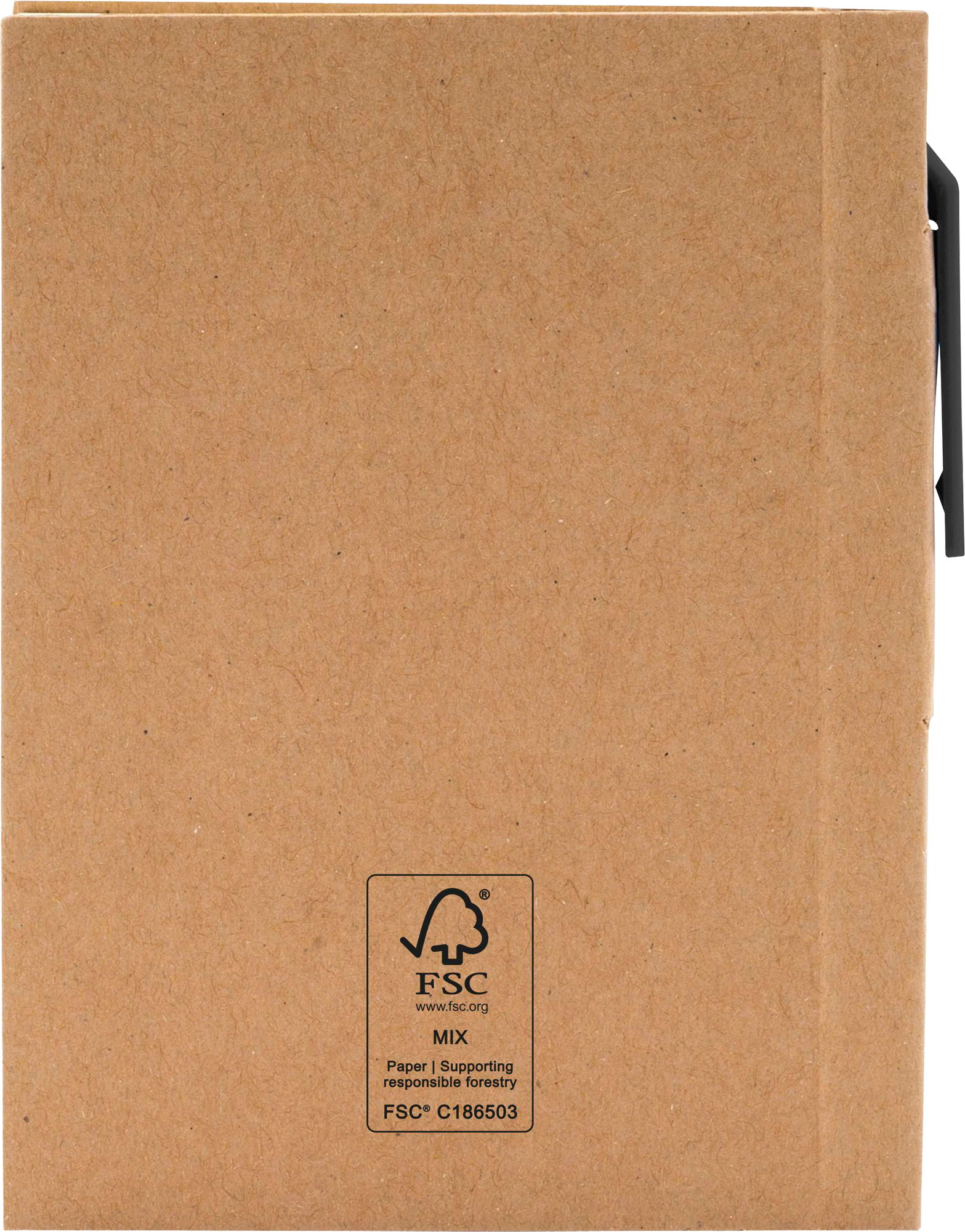 Picture of  Recycled mini notebook and pen (approx A7)