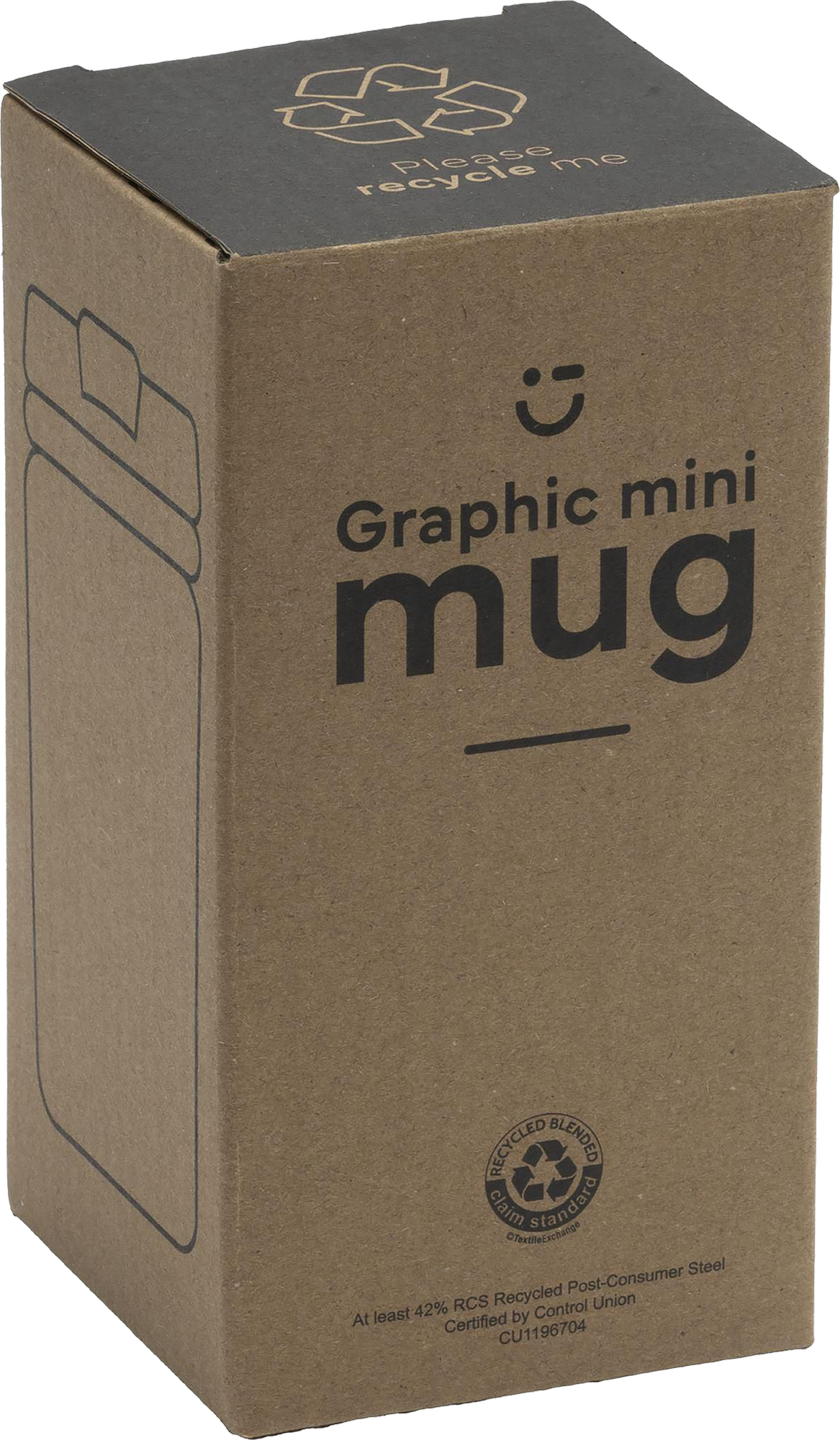 Picture of Mini recycled steel mug (250ml)
