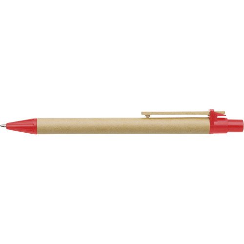 Ballpen with cardboard barrel
