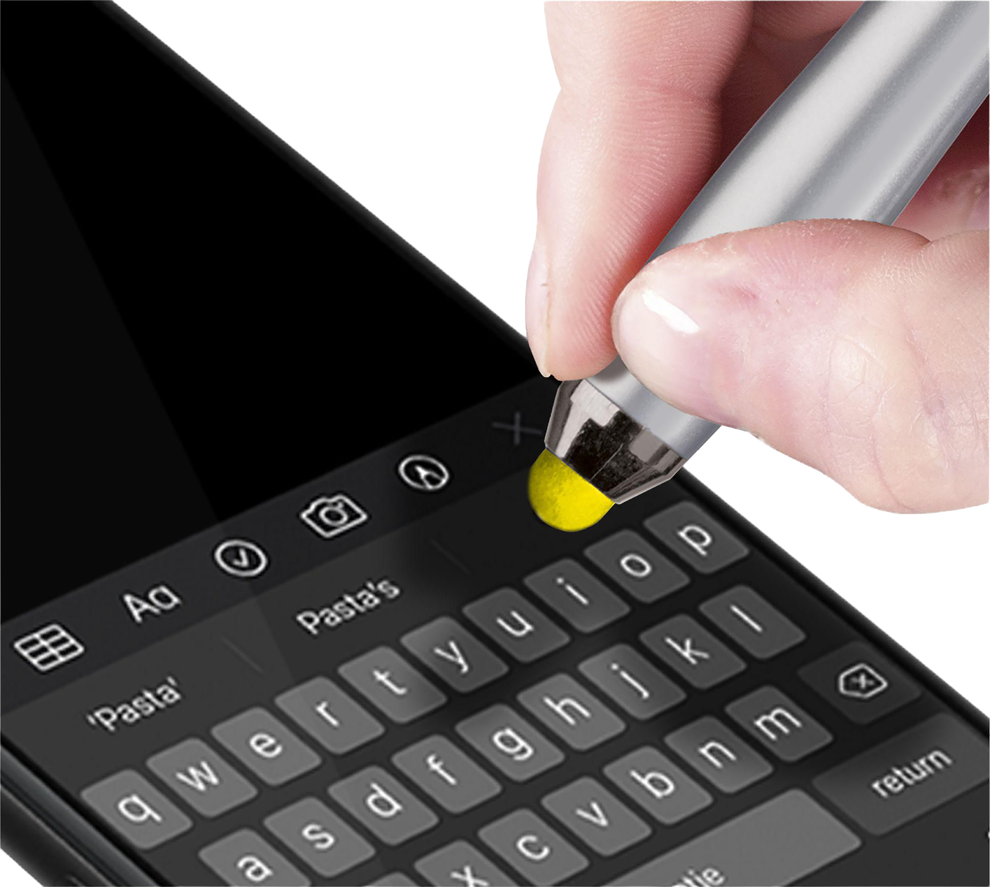 Picture of Plastic stylus ballpen
