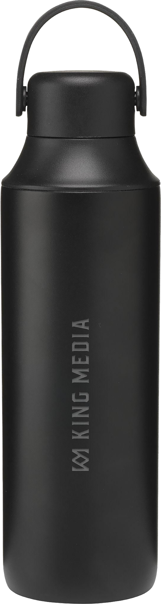 Picture of Recycled stainless steel double walled bottle (600ml)