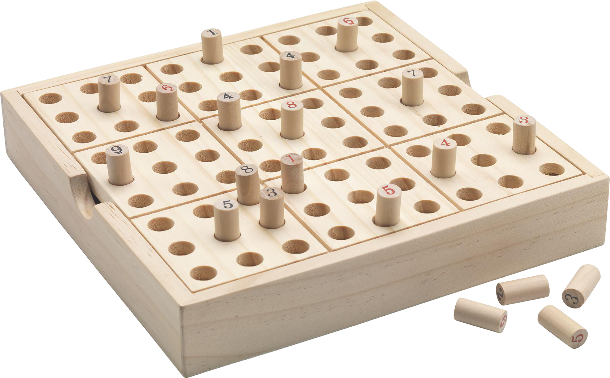 Picture of Wooden sudoku game