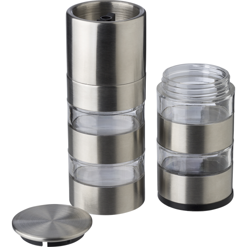 Stainless steel spice grinder