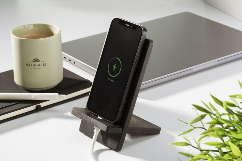 Bamboo phone stand 266427_001 (Black)