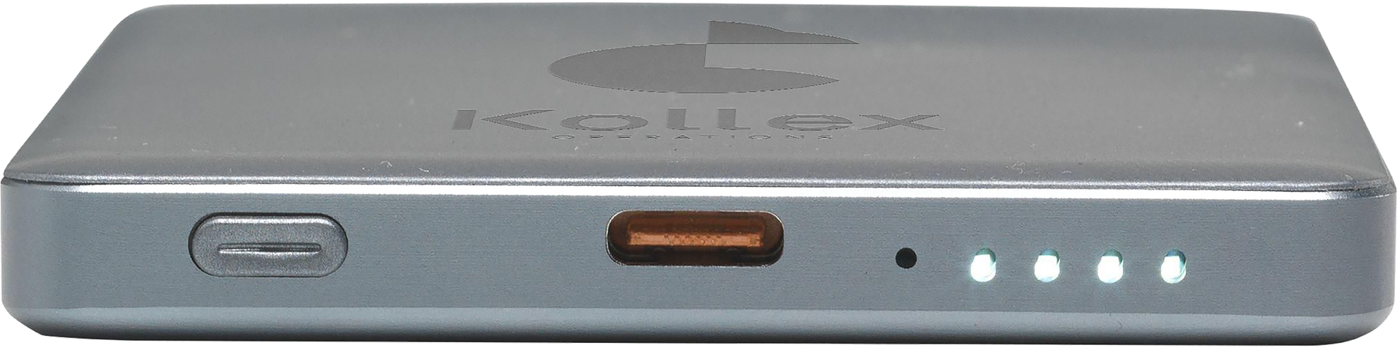 Picture of Wireless recycled aluminium power bank (5,000mAh)