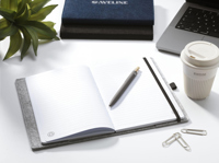 RPET felt notebook (approx A5) 263889_003 (Grey)