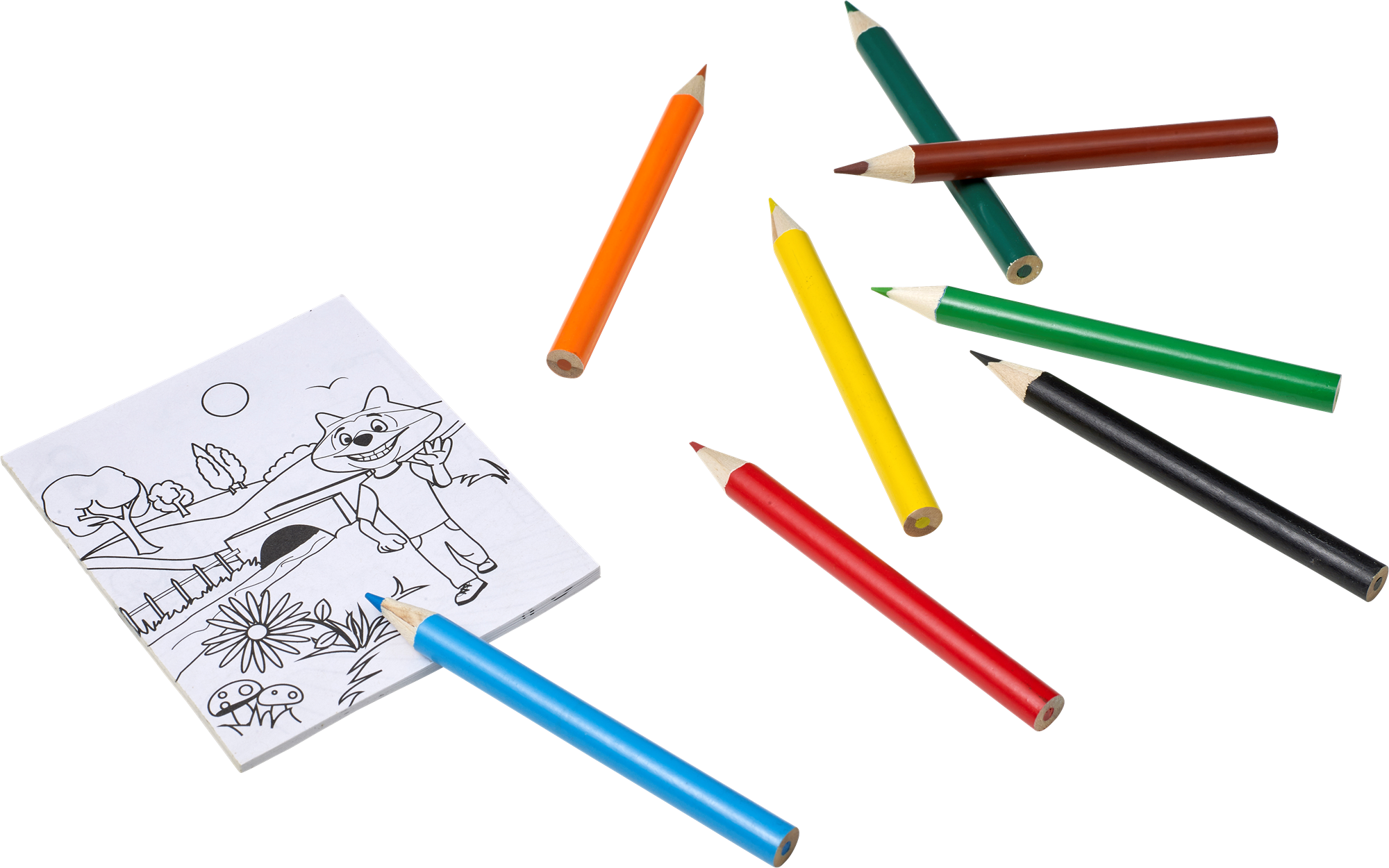 Picture of Pencils and colouring sheets