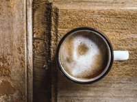 Retro enamel mug (350 ml) 260853_169 (White/black)
