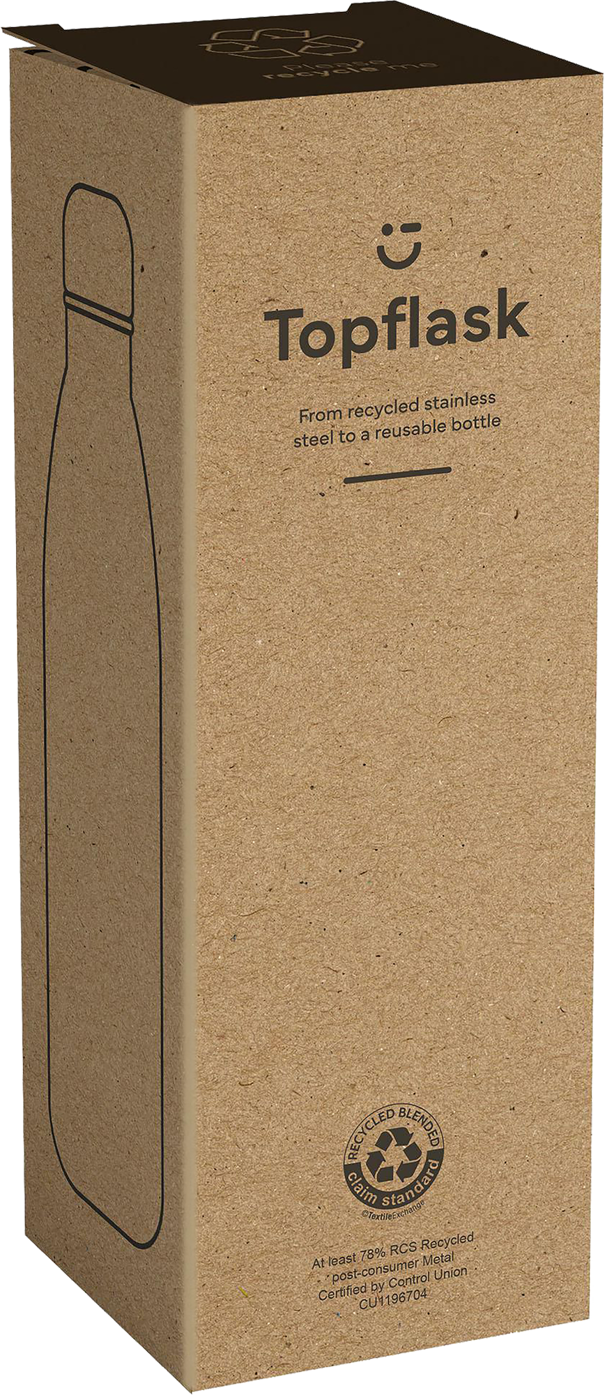 Picture of Single wall metal bottle (500ml)
