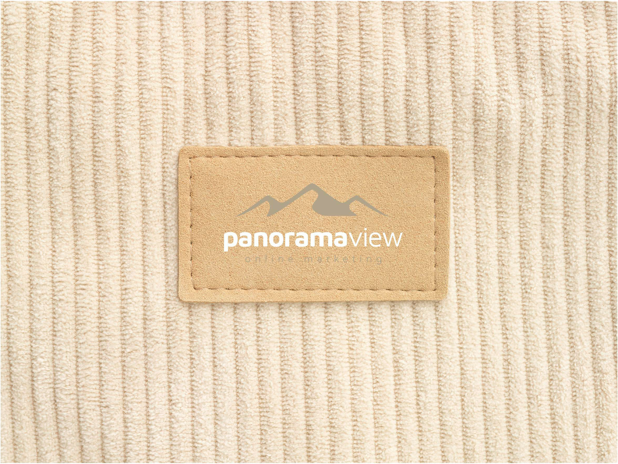Picture of Recycled corduroy beach bag