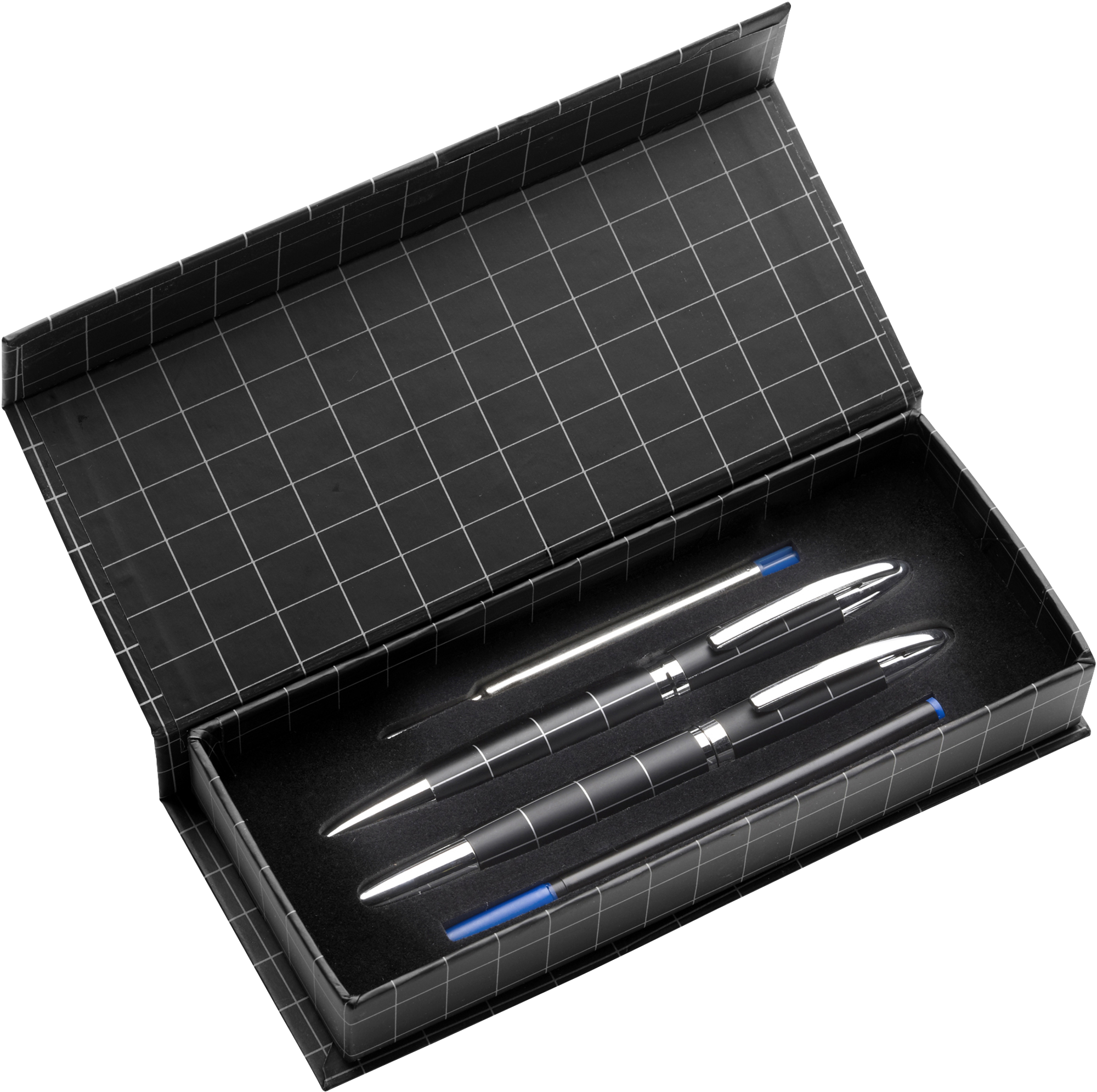 Picture of Metal ballpen and rollerball