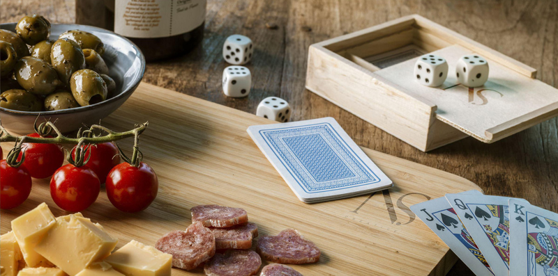Dice and card game 263857_005 (Blue)