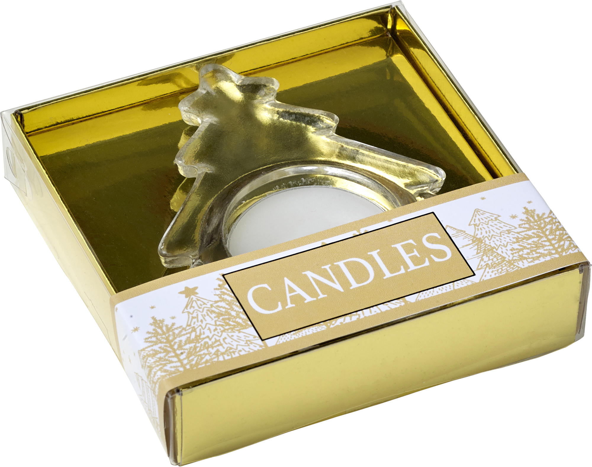 Picture of Christmas tree candle holder