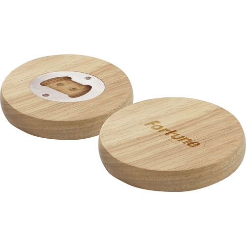 Beechwood bottle opener